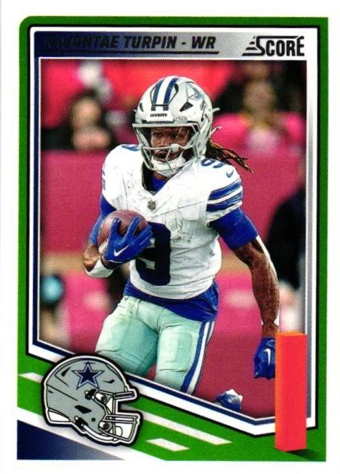 2025 Panini Score Football KaVontae Turpin #250