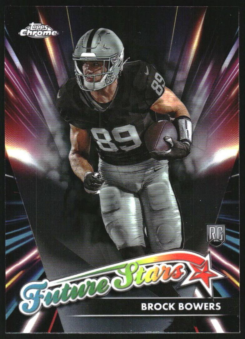 2024 Topps Chrome Football Brock Bowers #FS-12