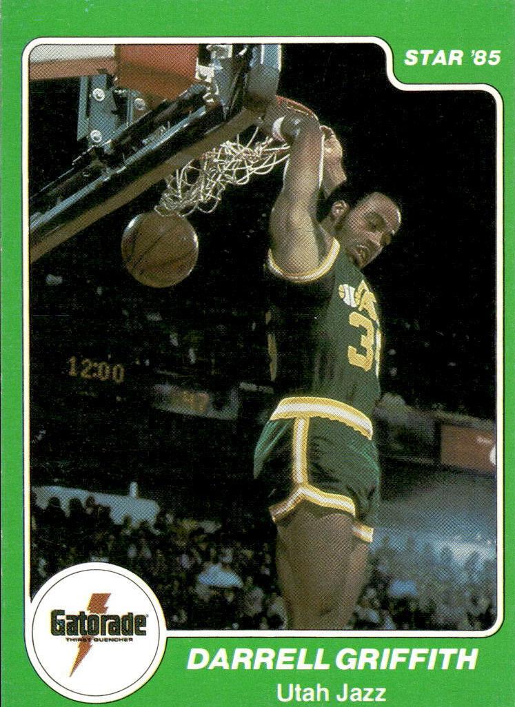 1985 Star Basketball Darrell Griffith #6