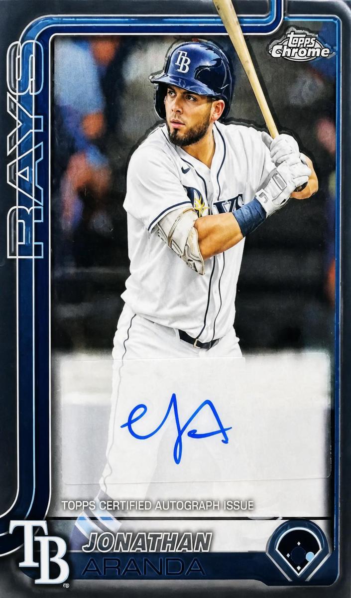 2025 Topps Chrome Update Baseball Jonathan Aranda #AC-JA