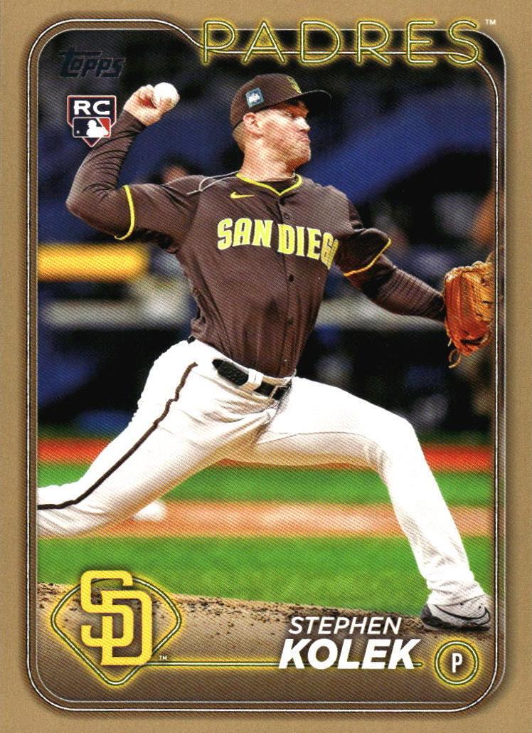 2024 Topps Update Baseball Gold Stephen Kolek #US259
