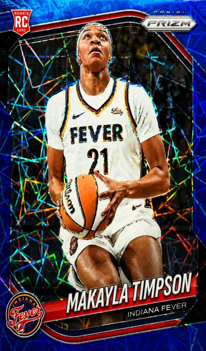 2025 Panini Prizm WNBA Basketball Blue Velocity Makayla Timpson #14
