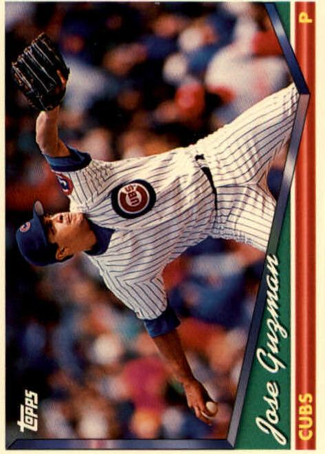 1994 Topps Baseball Jose Guzman #35