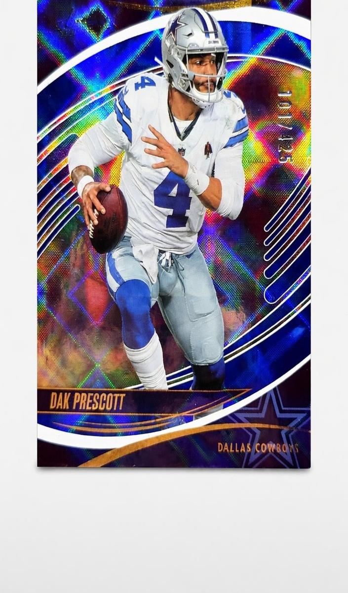 2025 Panini Absolute Football Blue Diamonds Dak Prescott #73