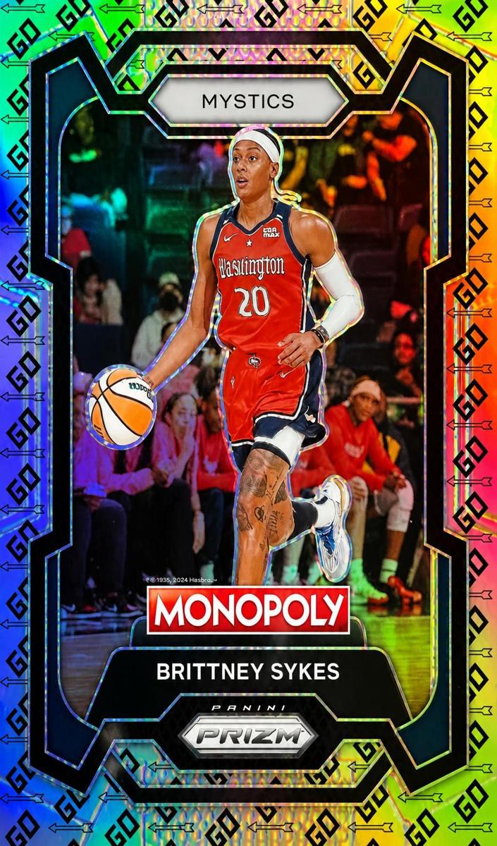 2024 Panini Prizm Monopoly WNBA Basketball Go Brittney Sykes #38