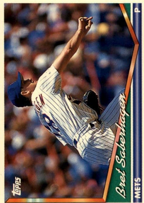 1994 Topps Baseball Bret Saberhagen #245
