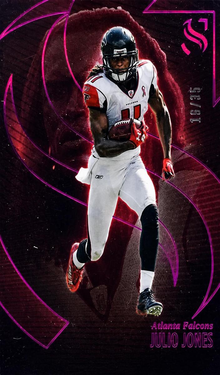 2025 Panini Silhouette Football Pink Julio Jones #40