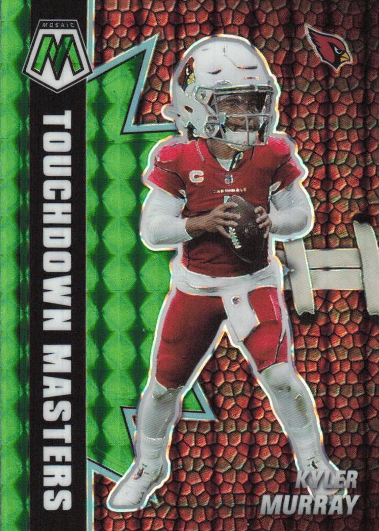 2021 Panini Mosaic Football Green Mosaic Kyler Murray #TM-20