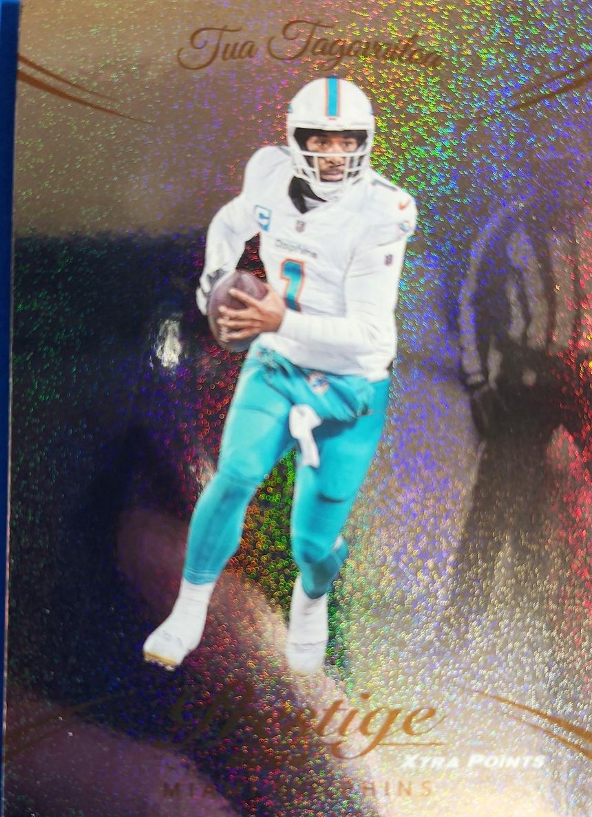 2024 Panini Prestige Football Galaxy Xtra Points Tua Tagovailoa #182