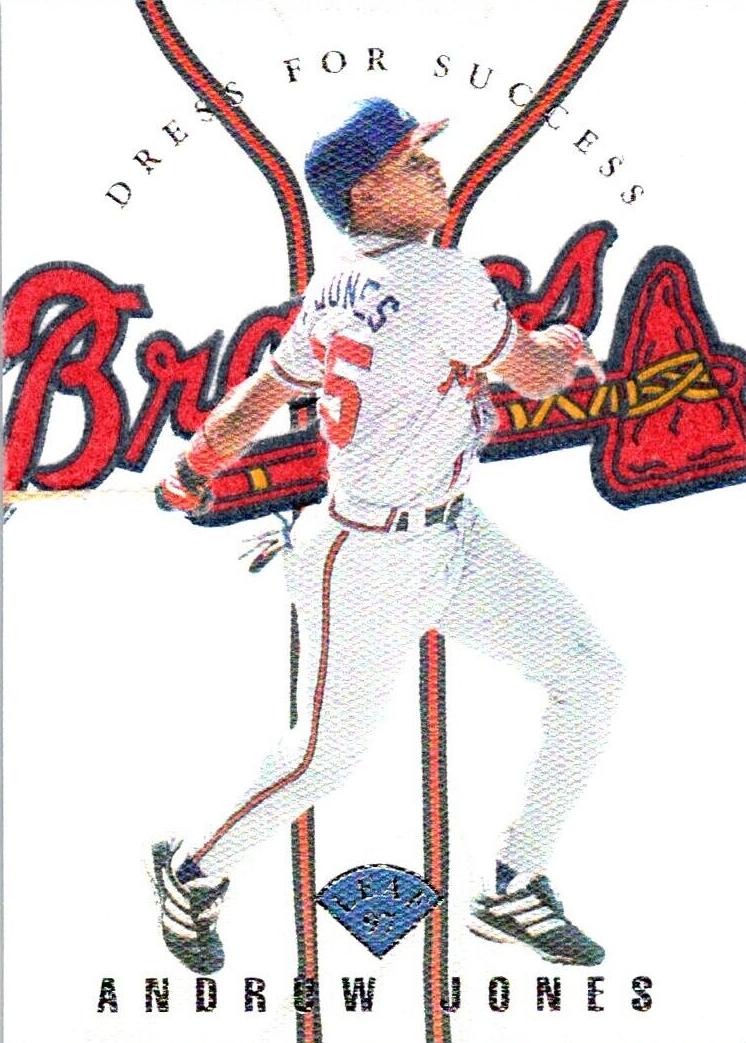 1997 Leaf Baseball Andruw Jones #17
