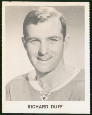 1965 Coca-Cola Hockey Dick Duff #NNO PSA 9