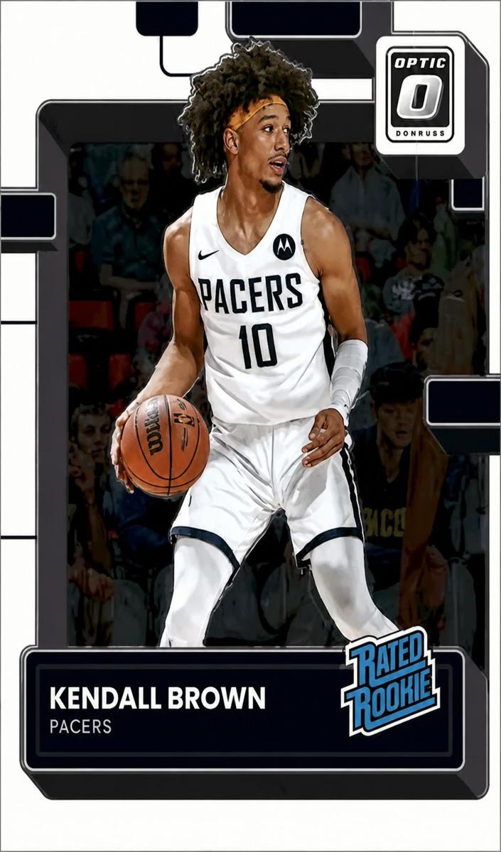 2022 Donruss Optic Basketball Kendall Brown #217 PSA 8.5