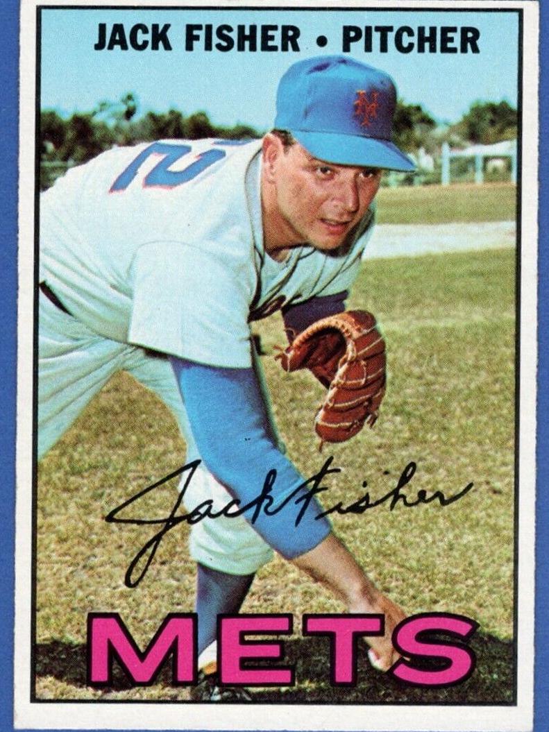 1967 Topps Baseball Jack Fisher #533
