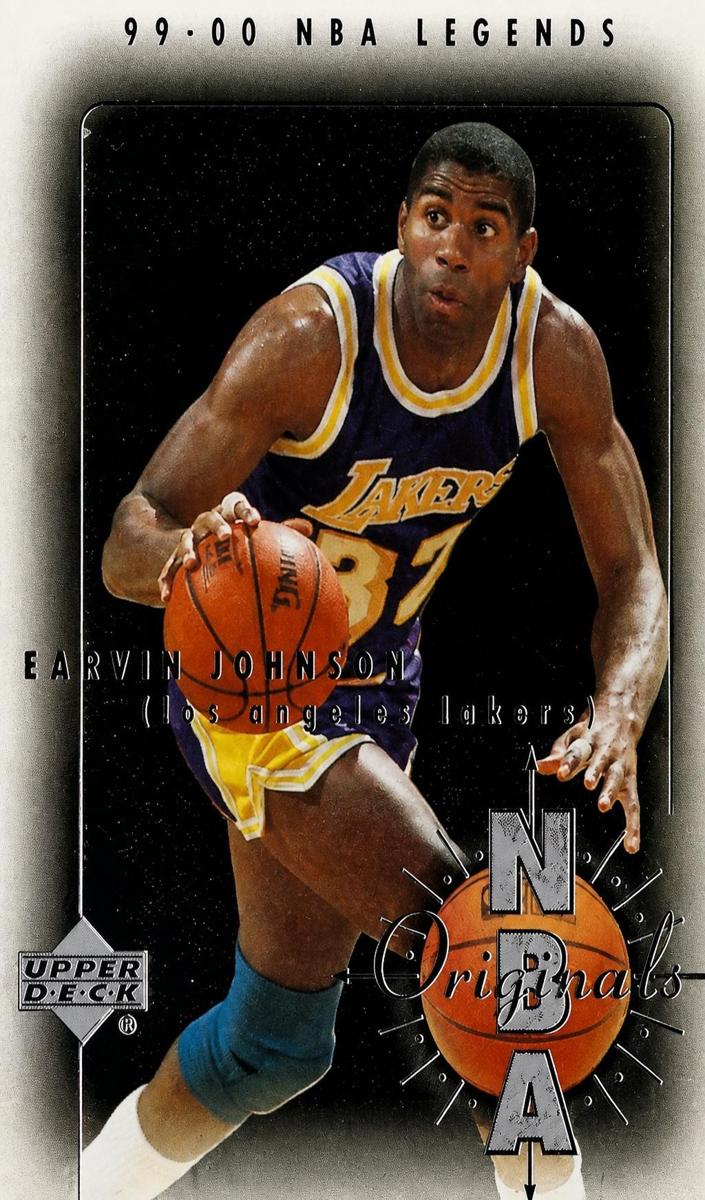 1999 Upper Deck Legends Basketball Magic Johnson #O1