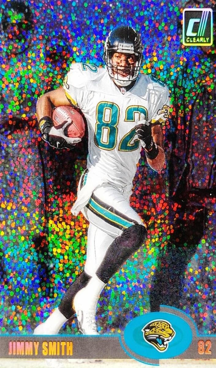 2023 Panini Clearly Donruss Football Holo Gold Jimmy Smith #13