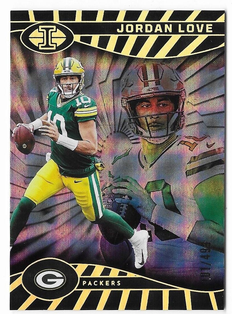 2024 Panini Illusions Football Mirrored Trophy Collection Jordan Love #29