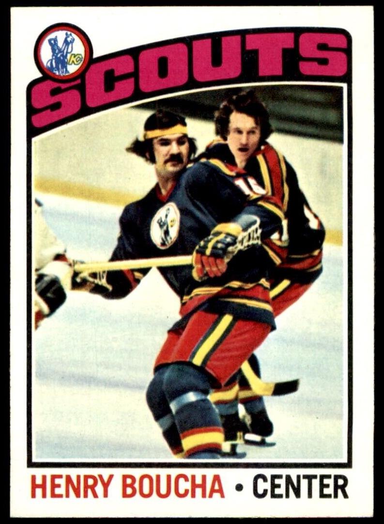 1976 Topps Hockey Henry Boucha #209 PSA 10