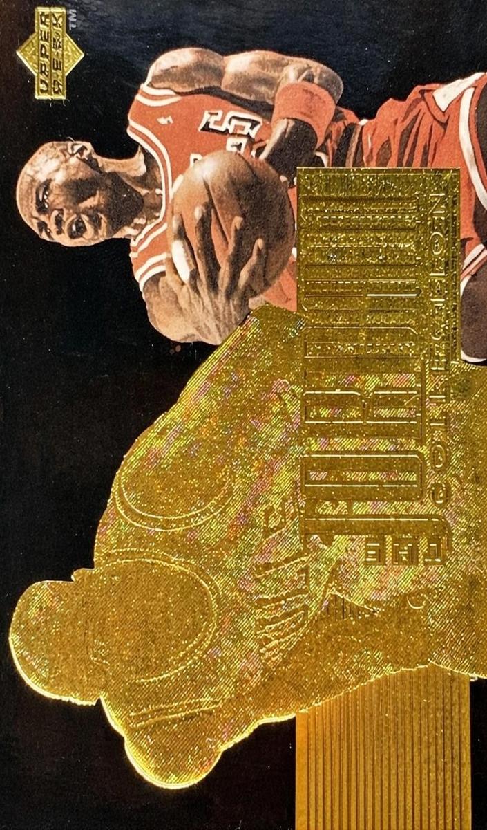 1995 Upper Deck Basketball Walking on Air Michael Jordan #JC8