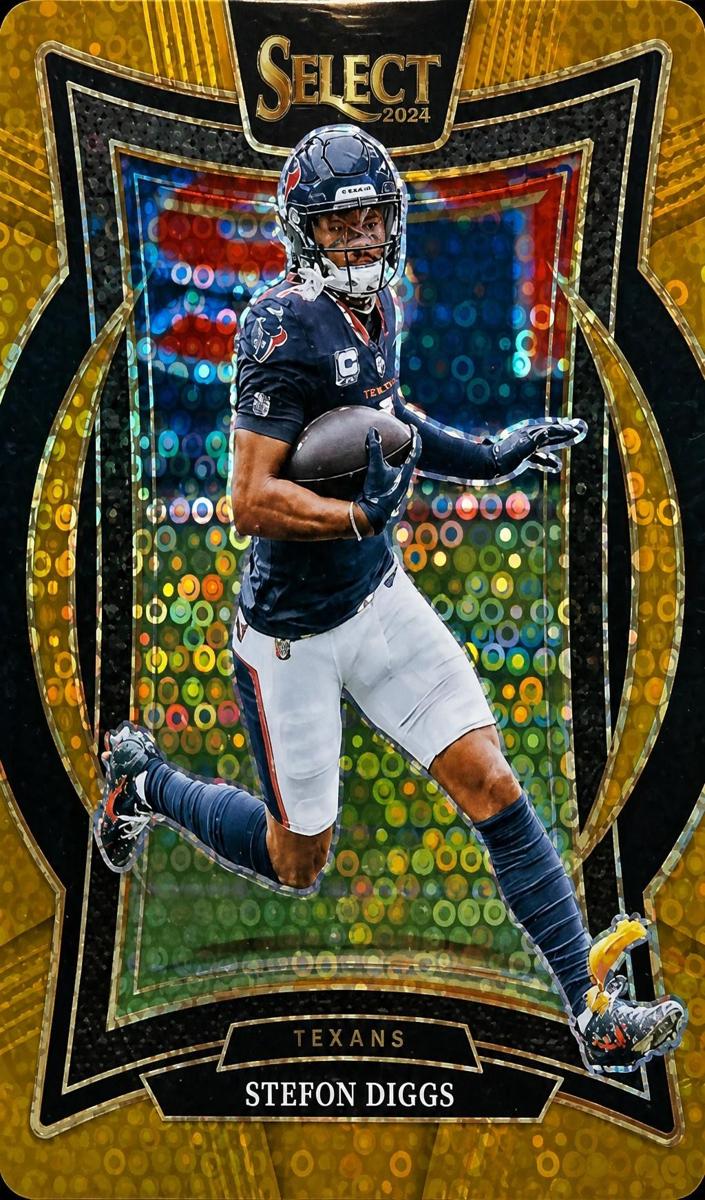 2024 Panini Select Football Gold Disco Stefon Diggs #94
