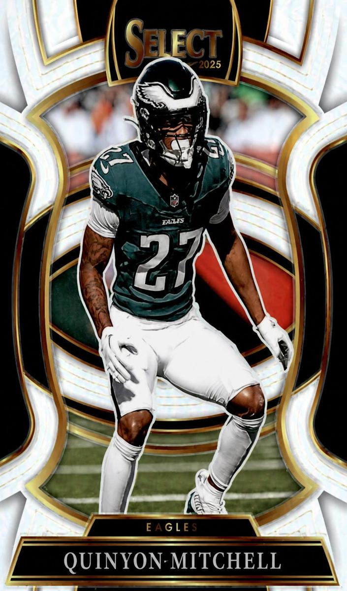 2025 Panini Select Football Silver Quinyon Mitchell #92