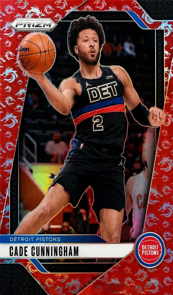2024 Panini Prizm Basketball Dragon Year Cade Cunningham #41
