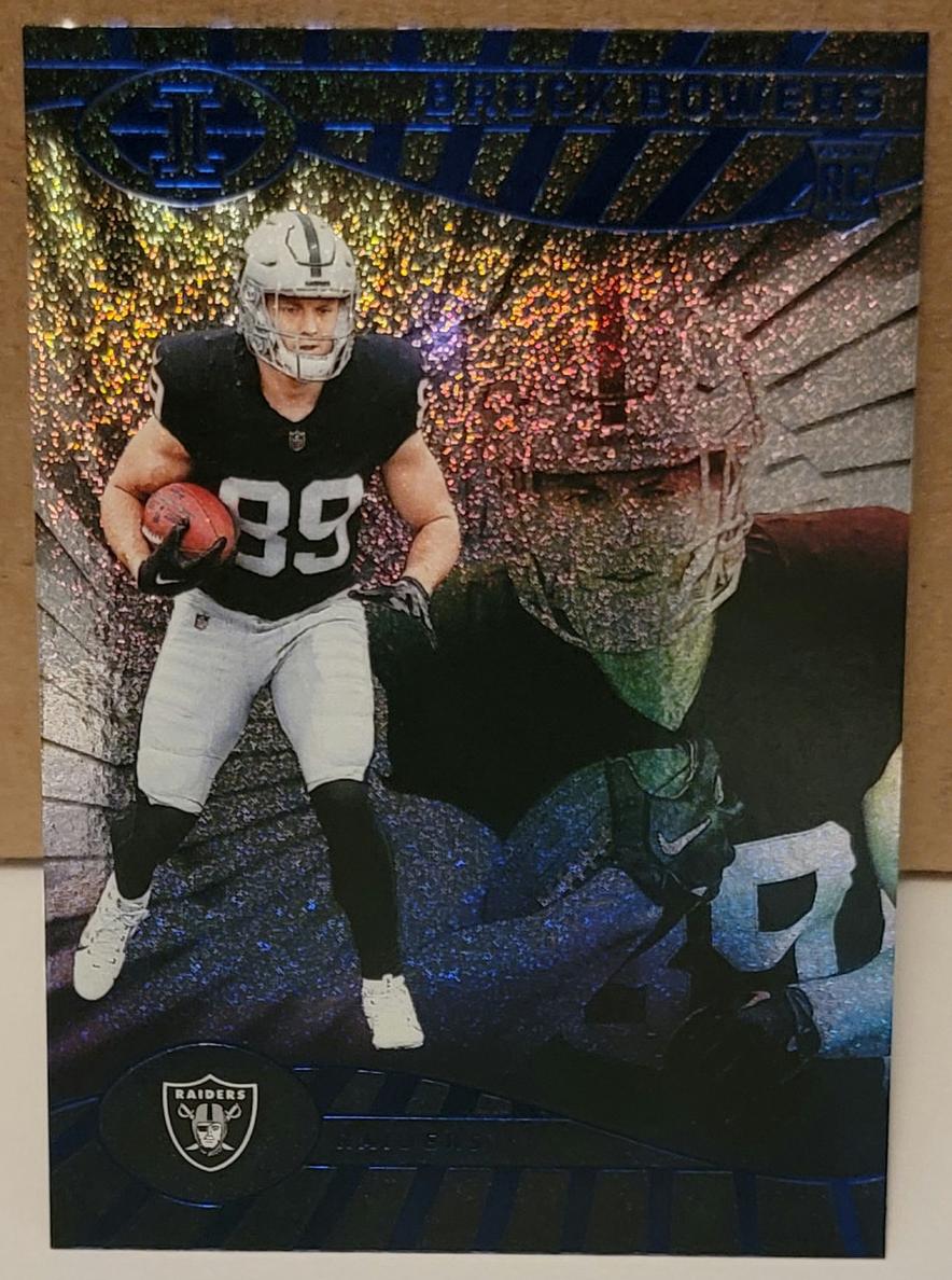 2024 Panini Illusions Football Dots Trophy Collection Brock Bowers #47