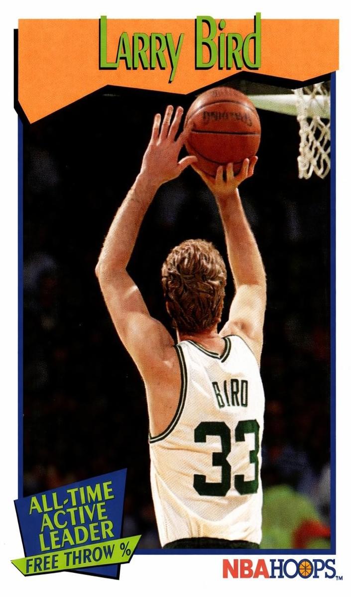 1991 Hoops Basketball Larry Bird #532 PSA 10