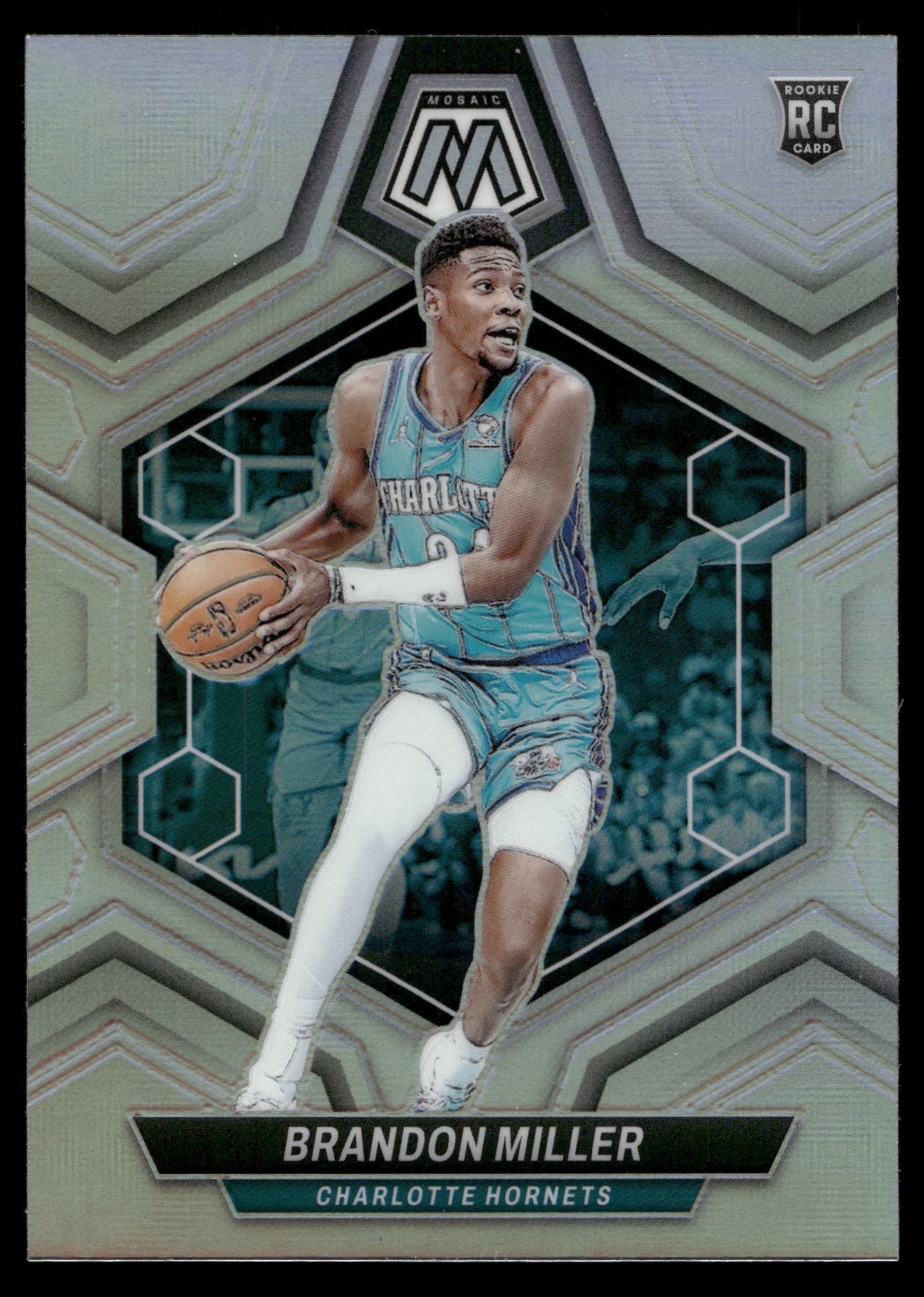 2023 Panini Mosaic Basketball Silver Brandon Miller #202