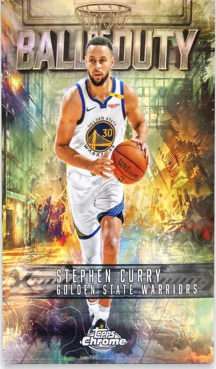 2025 Topps Chrome Basketball Refractor Stephen Curry #BD-9 PSA 10