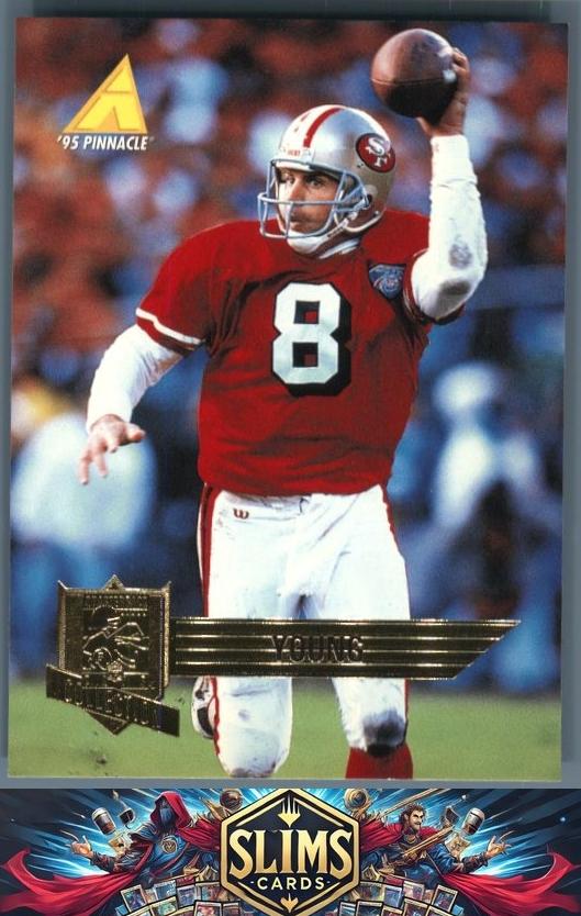 1995 Pinnacle Club Collection Football Steve Young #4