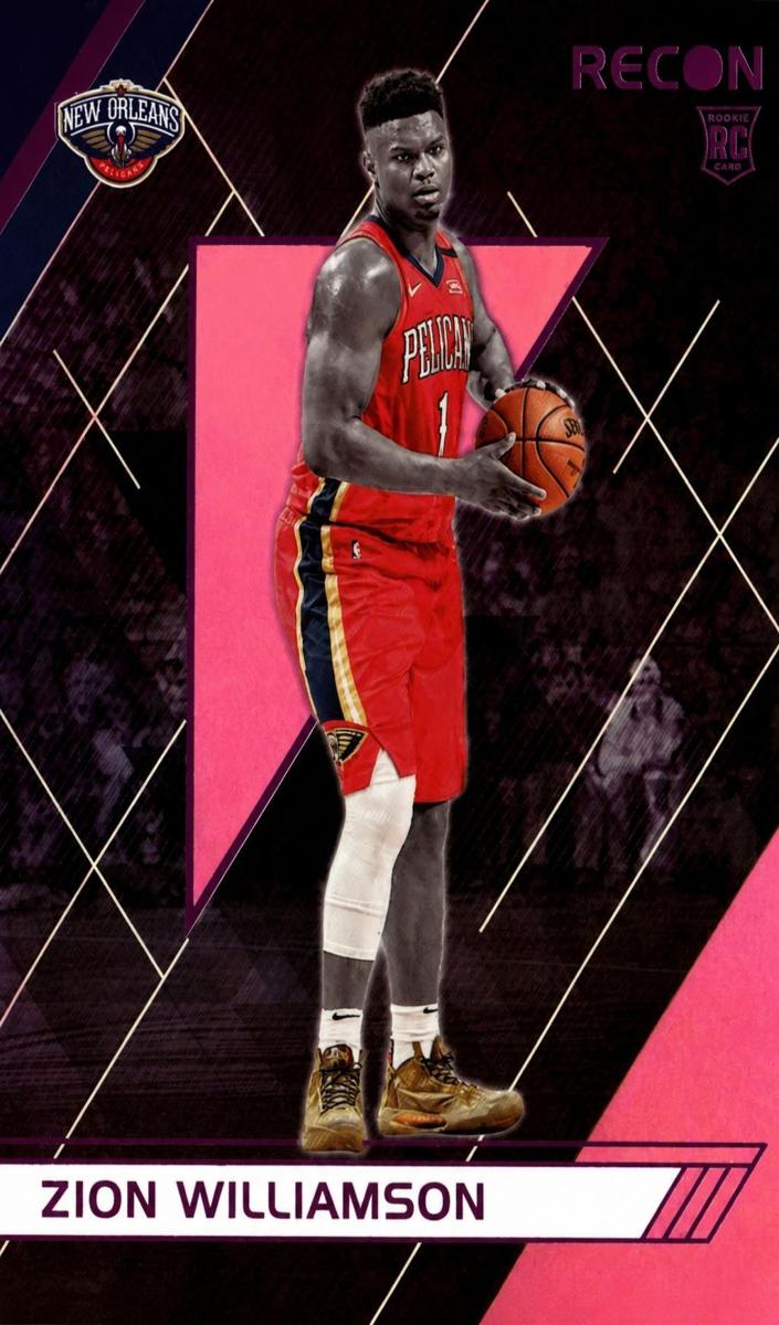 2019 Panini Chronicles Basketball Pink Zion Williamson #292 PSA 10