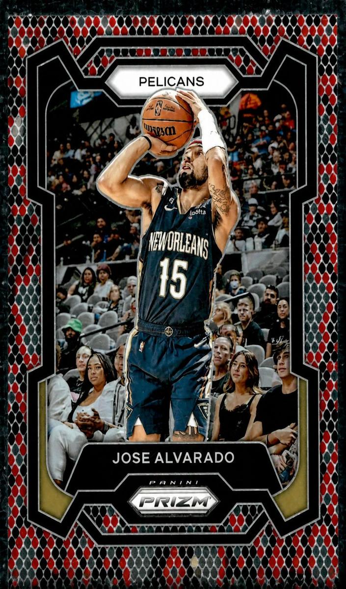 2023 Panini Prizm Basketball Snakeskin Jose Alvarado #244