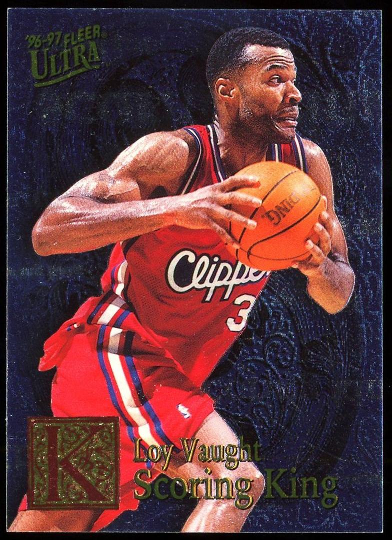 1996 Fleer Ultra Basketball Plus Loy Vaught #12 PSA 8.5