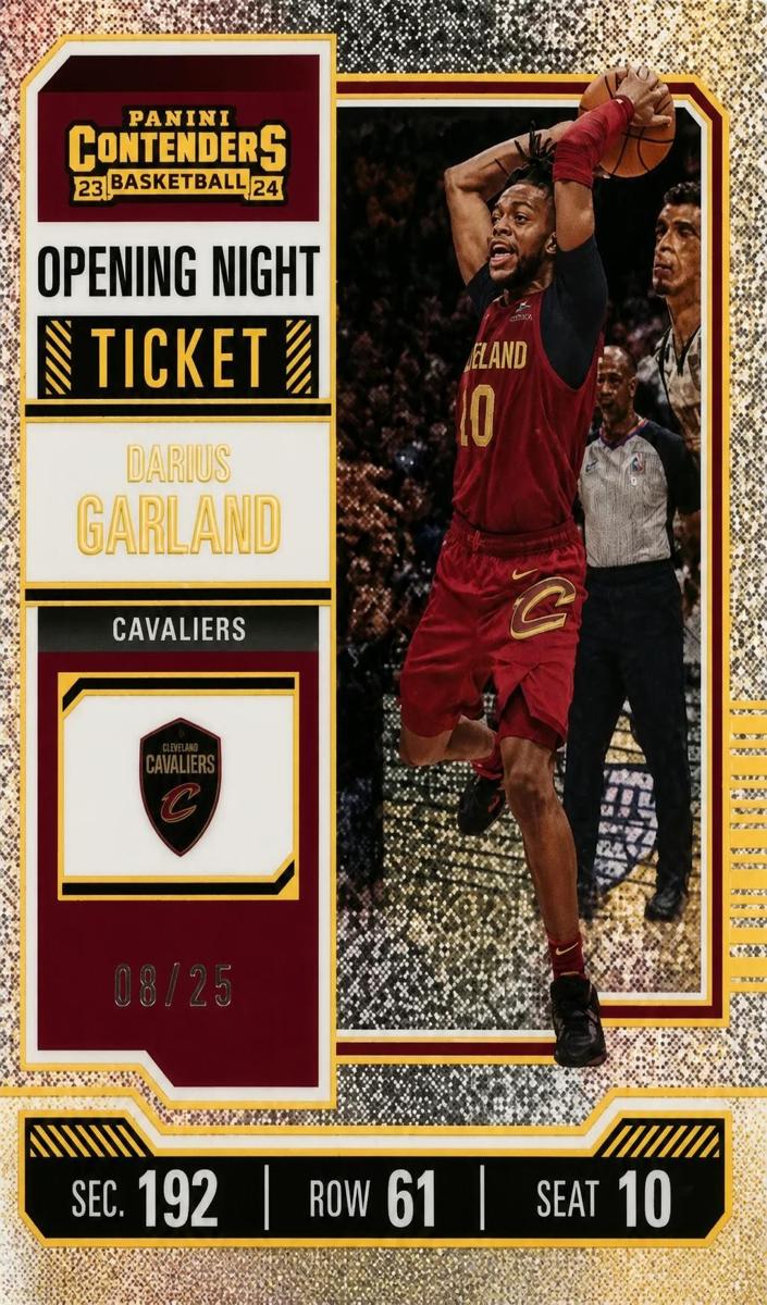 2023 Panini Contenders Basketball Opening Night Ticket FOTL Darius Garland #29