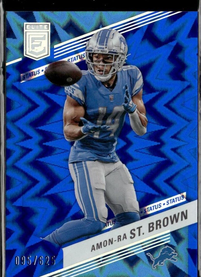 2023 Donruss Elite Football Status Explosion Amon-Ra St. Brown #7
