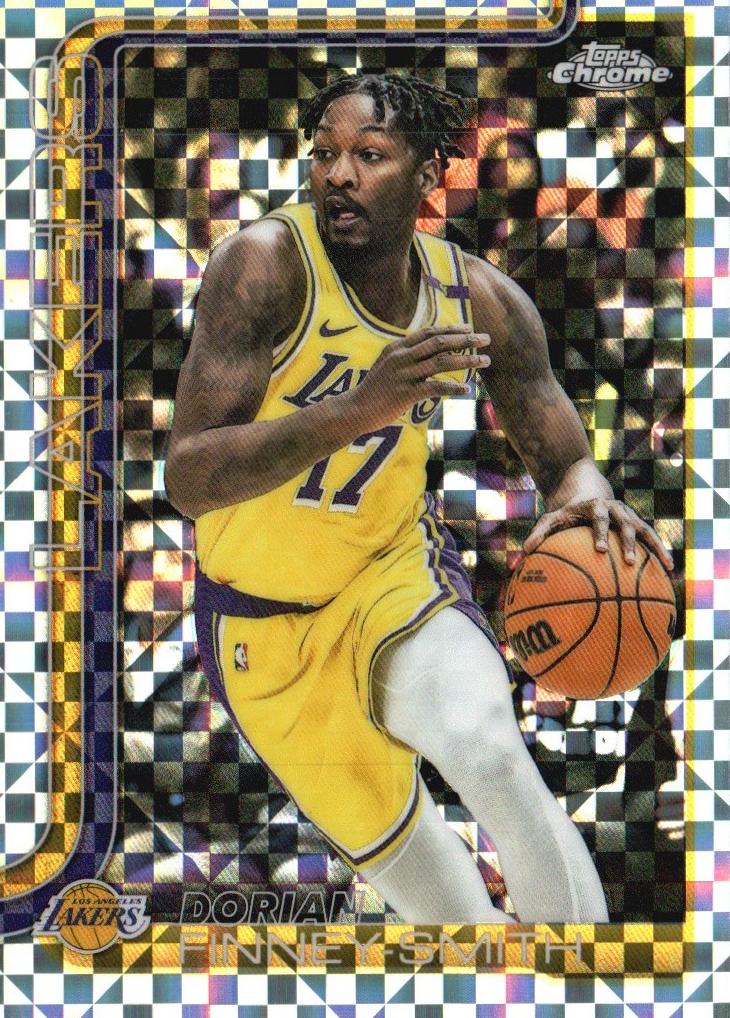 2025 Topps Chrome Basketball X-Fractor Dorian Finney-Smith #192