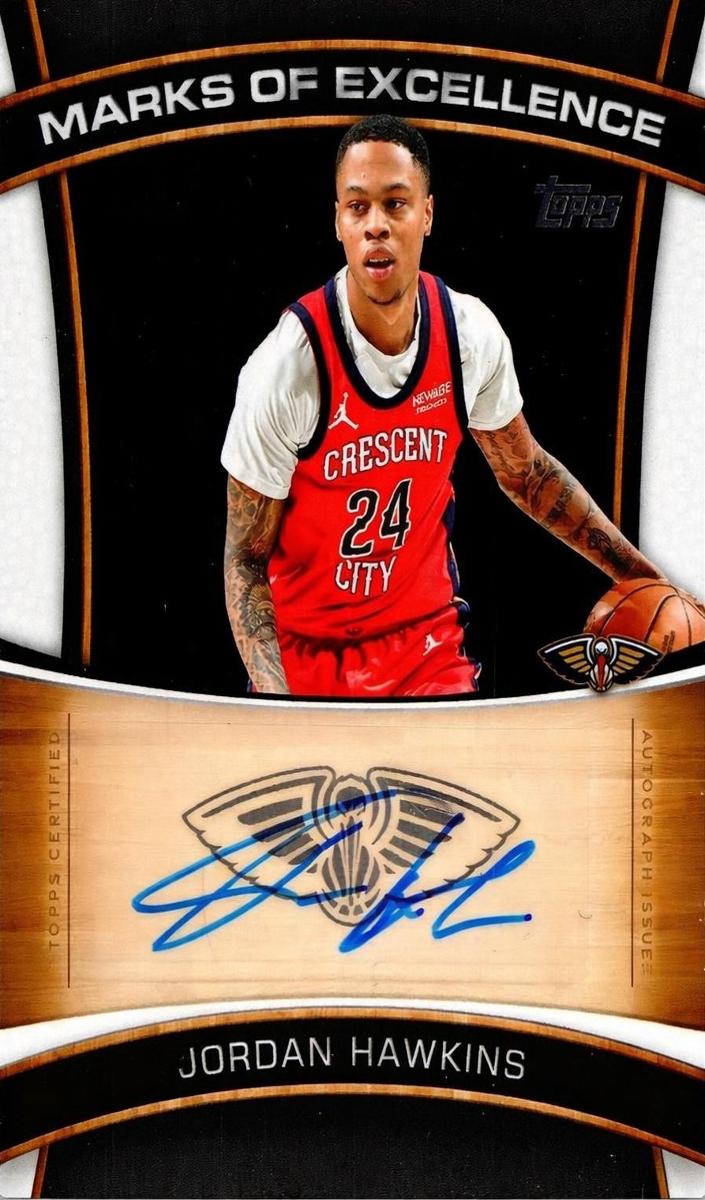 2025 Topps Basketball Jordan Hawkins #ME-JHA