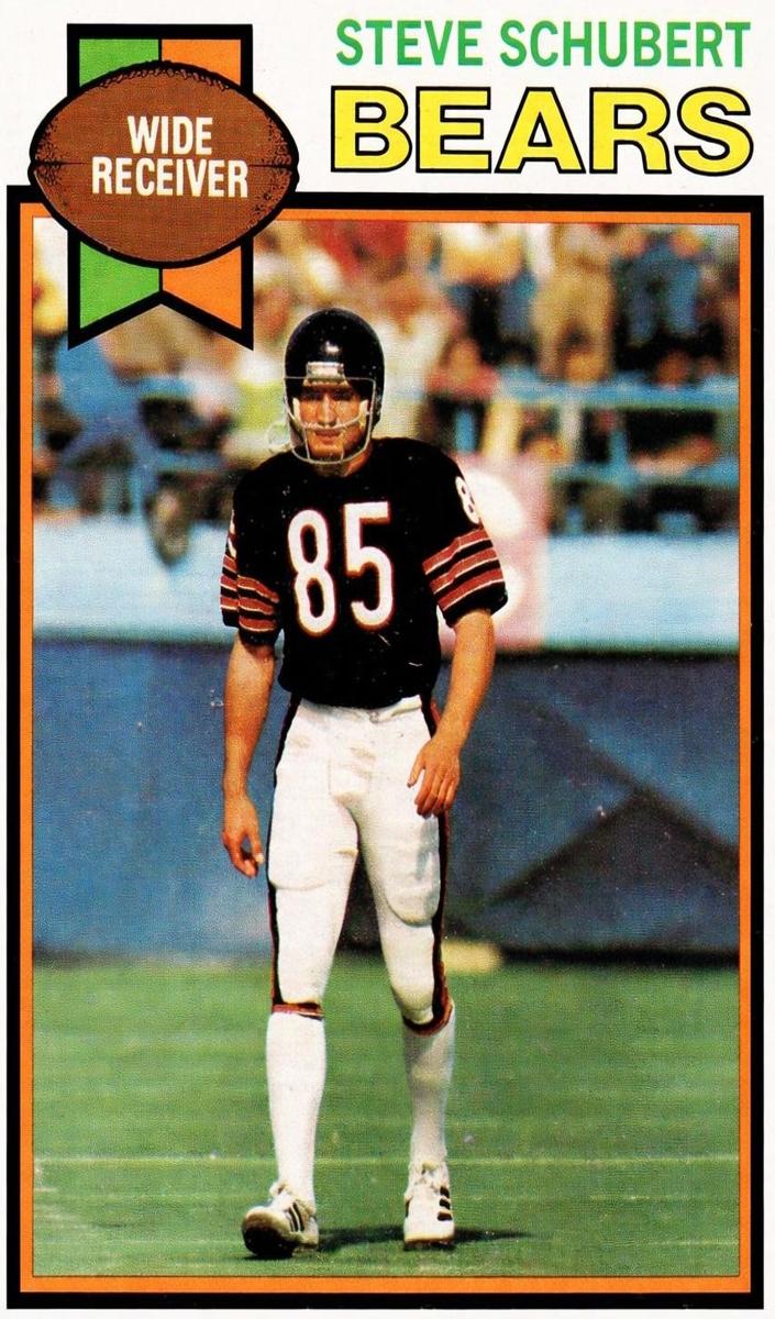 1979 Topps Football Steve Schubert #457