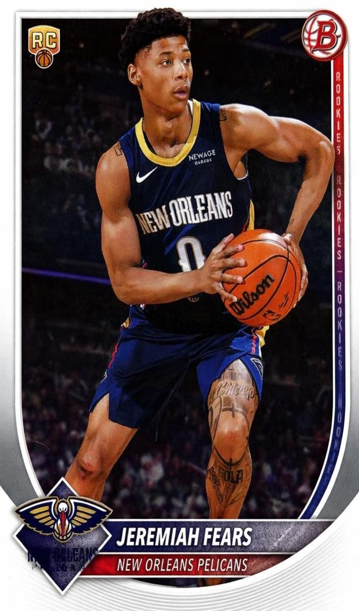 2025 Bowman Basketball Jeremiah Fears #7