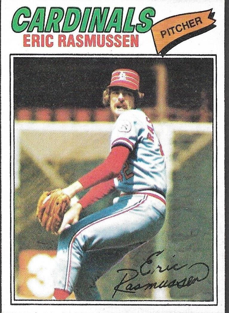 1977 Topps Baseball Eric Rasmussen #404