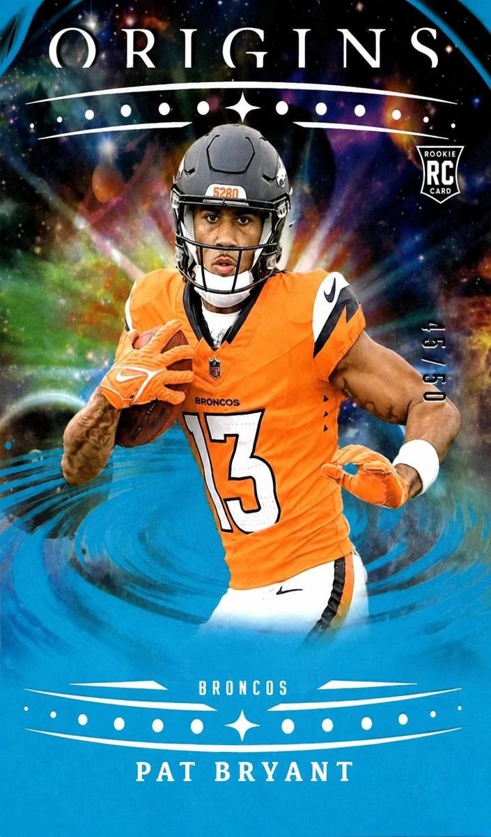 2025 Panini Origins Football Turquoise Pat Bryant #121