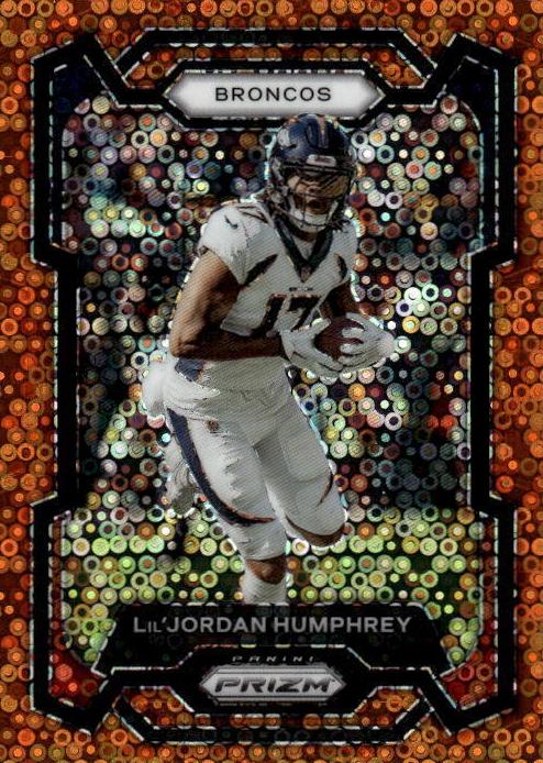 2023 Panini Prizm Football Disco Lil'Jordan Humphrey #90
