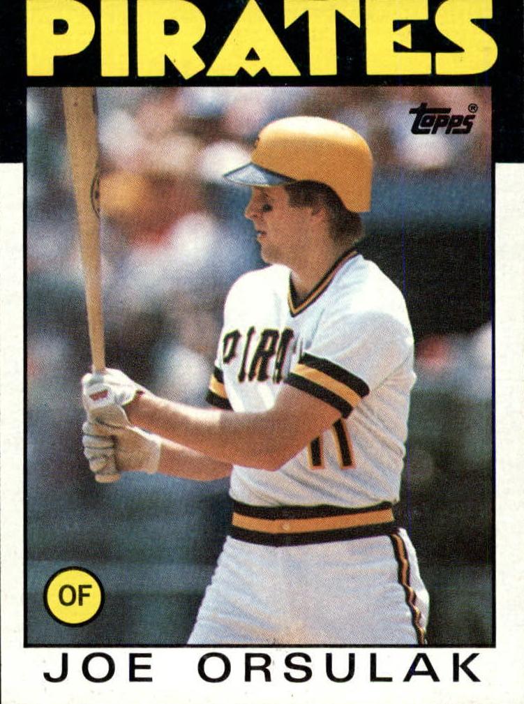 1986 Topps Baseball Joe Orsulak #102