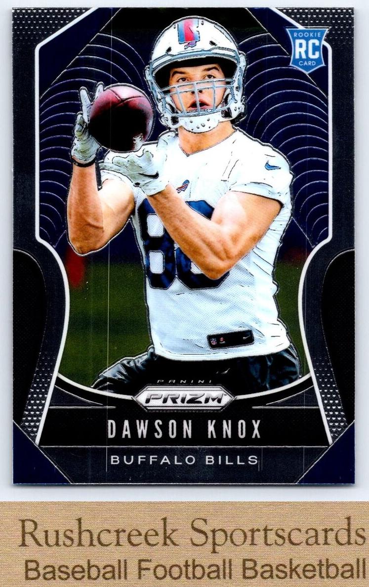 2019 Panini Prizm Football Dawson Knox #373 PSA 10
