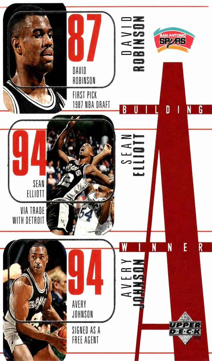 1996 Upper Deck Basketball Sean Elliott #159