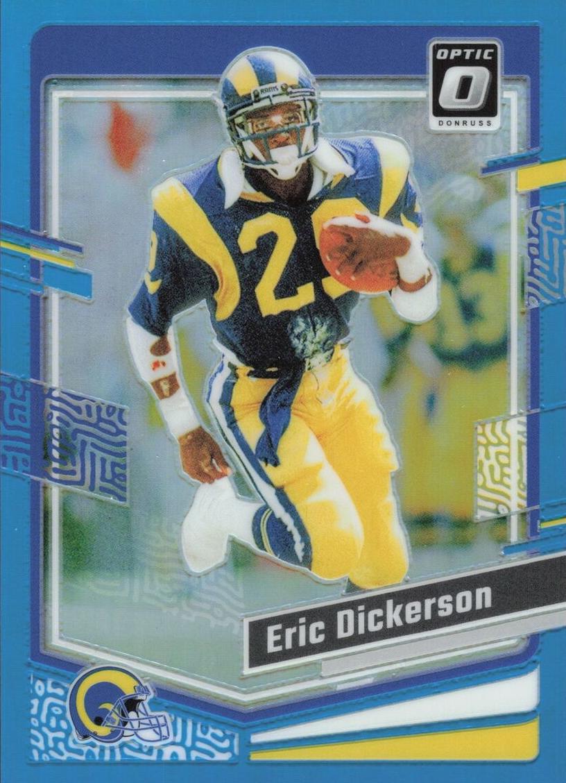 2023 Donruss Optic Football Aqua Eric Dickerson #111