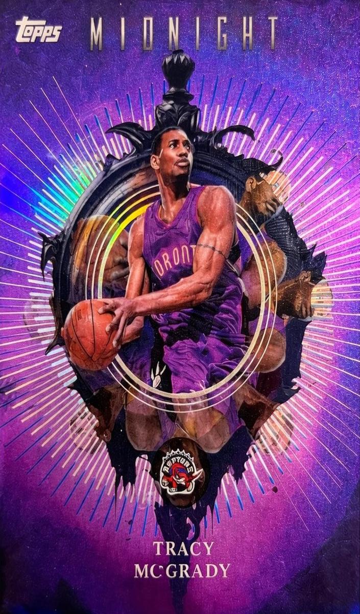 2025 Topps Midnight Basketball Tracy McGrady #IN-12