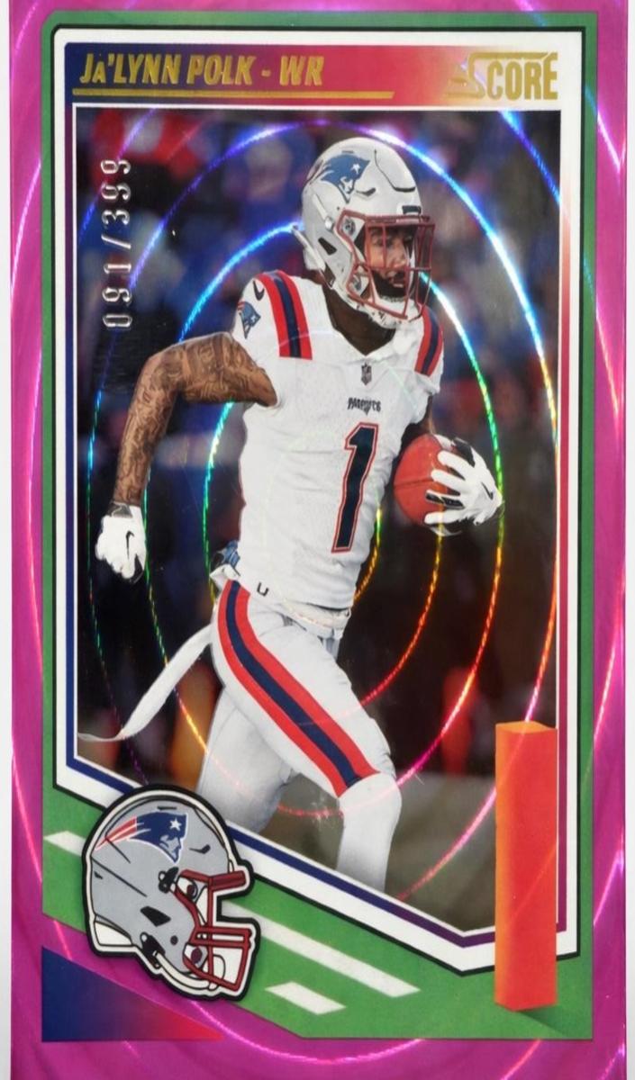 2025 Panini Score Football Ellipse Ja'Lynn Polk #3