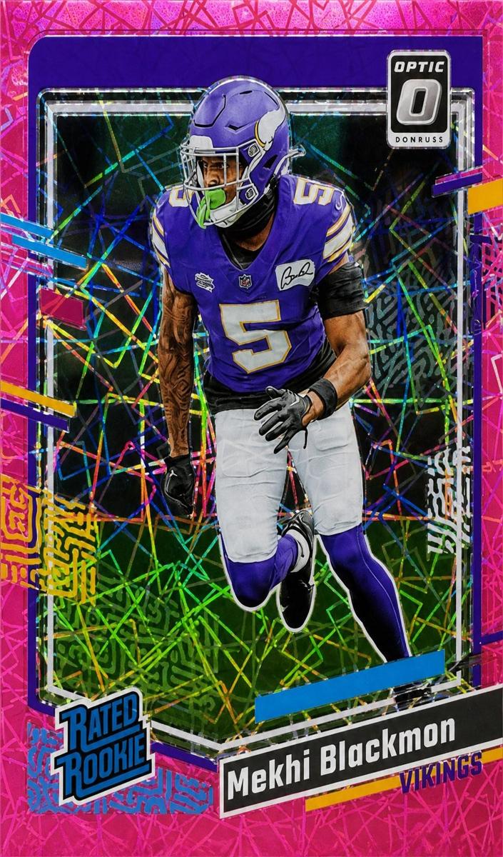 2023 Donruss Optic Football Pink Velocity Mekhi Blackmon #272