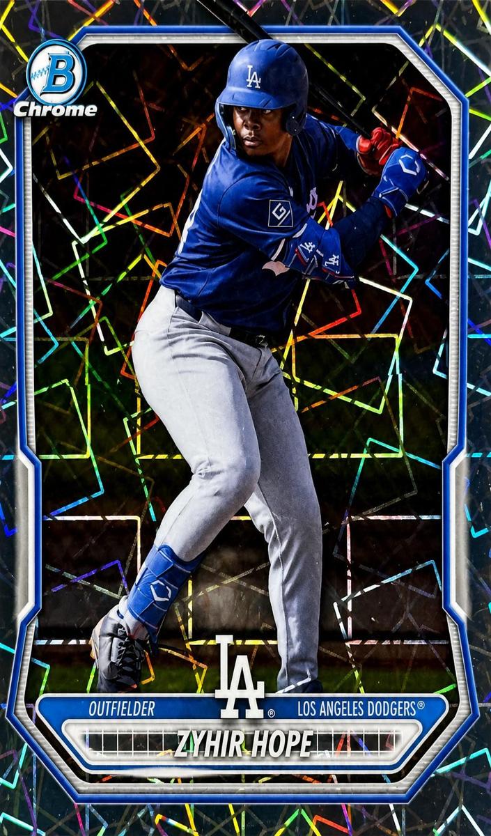 2026 Bowman Baseball Lazer Refractor Zyhir Hope #BCP-86